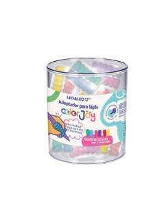 ADAPTADOR DE LAPIS EVA COLOR JOY C/2 - 10183 - UN - LEO E LEO