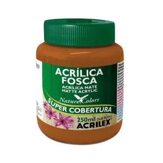 TINTA ACRILICA FOSCA 250ML  - MARROM - PCT 3 - ACRILEX