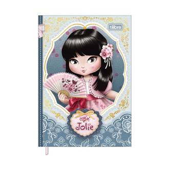 CADERNETA COSTURADA CAPA DURA 96FLS - 384542 - JOLIE - PCT 4 - TILIBRA