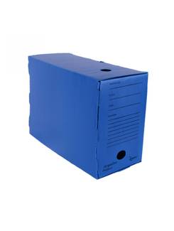 ARQUIVO MORTO PRATICO 350X245X135MM - 2607 - AZUL - UN - ALAPLAST