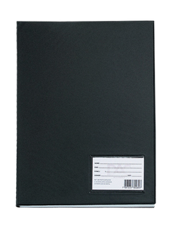 PASTA CATALOGO C/100 ENV FINOS OFICIO C/VISOR - 192 - PRETO - UN - DAC