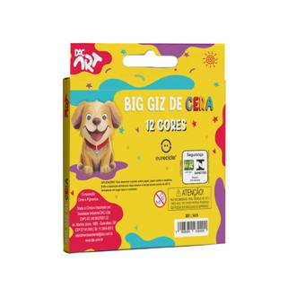 BIG GIZ DE CERA 12 CORES - 5615 - CX 10 - DAC