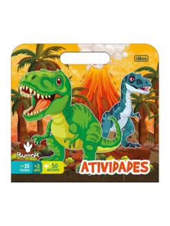 ALBUM COLORIR MALETA RAPTOR - 317004 - UN - TILIBRA