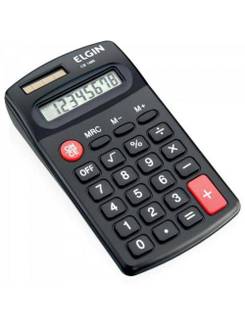 CALCULADORA BOLSO 8 DIG CB1485 - PRETO - UN - ELGIN