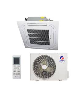 AR CONDICIONADO SPLIT CASSETE 4 VIAS INVERTER G-PRIME COMPACT 36000 BTUS FRIO 220V  - BRANCO - UN - GREE