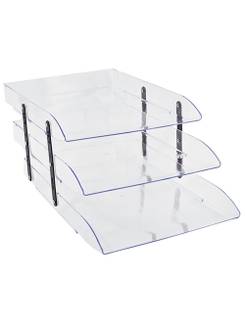 CAIXA CORRESPONDENCIA TRIPLA ARTICULAVEL - 3044 - CRISTAL - UN - DELLO