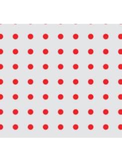 SACO TRANSPARENTE POA VERMELHO C/50 - 15x22 - UN - GALA