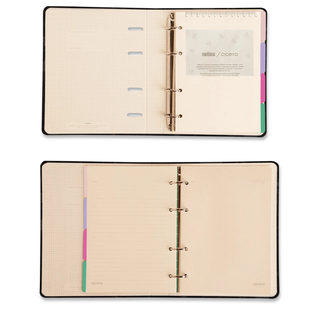 CADERNO ARGOLADO CLASSICA A5 /MELISSA - MINI BLOOMY - UN - CICERO