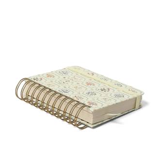 AGENDA ESPIRAL JARDIM 11,5X16 - PLANNER OFF WHITE - UN - CICERO
