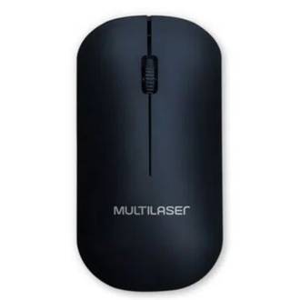 MOUSE S/FIO USB SLIM BOX - MO307 - PRETO - UN - MULTILASER