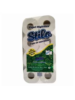 PAPEL HIGIENICO STILO C/8 - 100M - 100% CELULOSE - UN - MEYORS