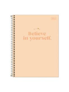 CADERNO UNIV CAPA DURA 1X1 80FLS - HAPPY - PCT 4 - TILIBRA