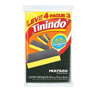 ESPONJA MULTIUSO TININDO LEVE 4 PAGUE 3 - UN - 3M