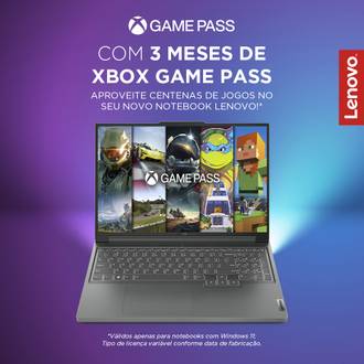 NOTEBOOK 16" LEGION SLIM 5 I5-13420H/16GB/512GBSSD/W11 - CINZA - UN - LENOVO