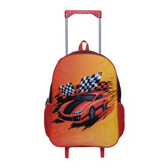MOCHILA C/RODAS FORMULA CAR YS42498-MC - UN - YINS