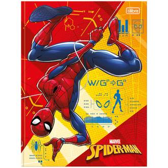 CADERNO BROCHURAO CAPA DURA 80FLS - SPIDER MAN - UN - TILIBRA
