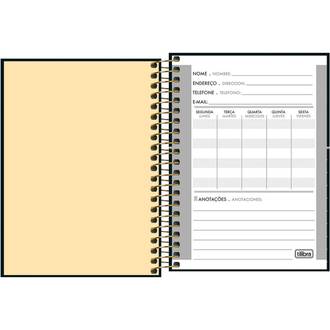 CADERNETA 1/8 CAPA DURA 80FLS - 319911 - WEST VILLA - UN - TILIBRA