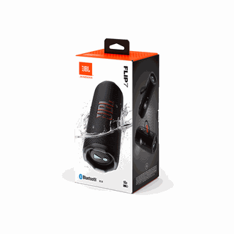 CAIXA DE SOM BT 35W FLIP 7 / A PROVA D AGUA - BLACK - UN - JBL