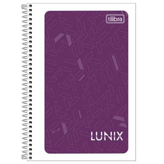 CADERNETA ESPIRAL CAPA FLEX 96FLS - LUNIX - UN - TILIBRA