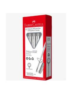 CANETA TRILUX COLORS 032 1,0MM - PRATA - CX 12 - FABER