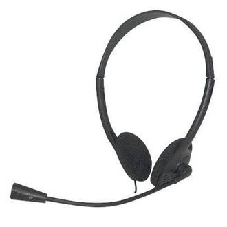 HEADSET P2 PH002 - PRETO - UN - MULTILASER