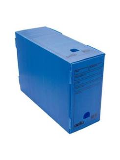 ARQUIVO MORTO POLIDELLO 360X135X250MM - 0025 - AZUL - UN - DELLO