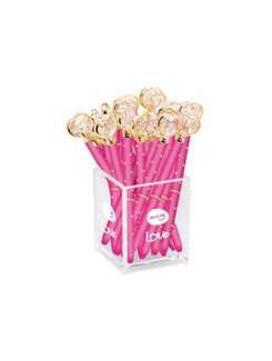CANETA CORACAO DIAMANTE 1,0MM - 31505 LOVE PINK - CX 20 - MOLIN