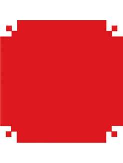 PAPEL CAMURCA 60X40 - VERMELHO - PCT 25 - REIPEL