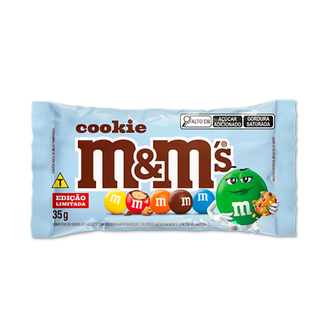 CONFEITO M&MS 35G - COOKIES - UN - MASTERFOODS