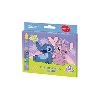 GIZ DE CERA JUMBO STITCH 12 CORES - 31313 - UN - MOLIN