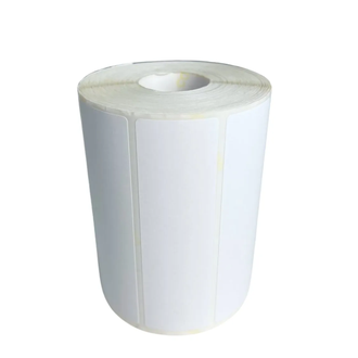 ETIQUETA ADESIVA TERMICA 1 CARREIRA - 100MM X 34MM - BRANCA - UN - AUTOMATECH