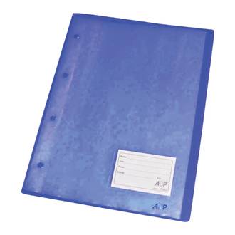 PASTA CATALOGO C/10 ENV C/VISO A4 - 1037 - AZUL - UN - ACP