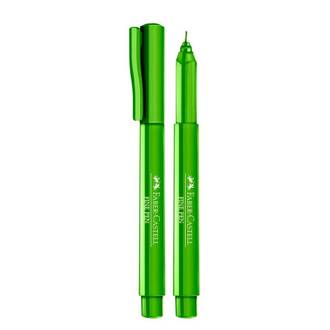 CANETA FINE PEN 0,4MM - COLORS - VERDE - UN - FABER