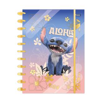 CADERNO UNIV CAPA DURA 10X1 160FLS - DISC - 3370770 - STITCH - UN - FORONI