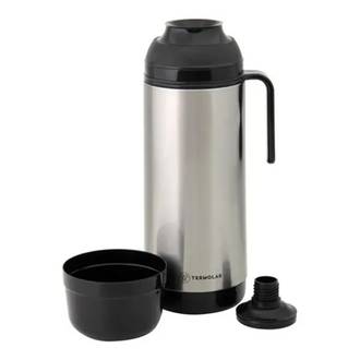 GARRAFA TERMICA LUMINA R CLEAN 1L - 9721 - PRETO - UN - TERMOLAR