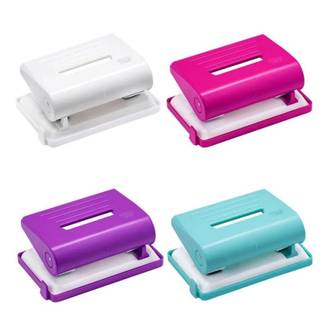 PERFURADOR PLASTICO 2 FUROS 15FLS - COLOR - PF2001 - DPL 4 - BRW