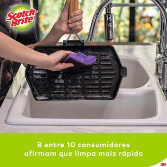 ESPONJA EXTREMA C/4 - SCOTCH-BRITE - UN - 3M