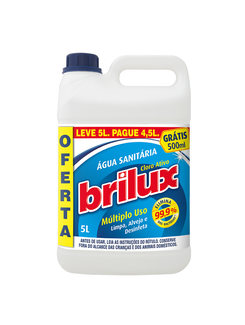 AGUA SANITARIA - PROMO 5L - 726 - UN - BRILUX