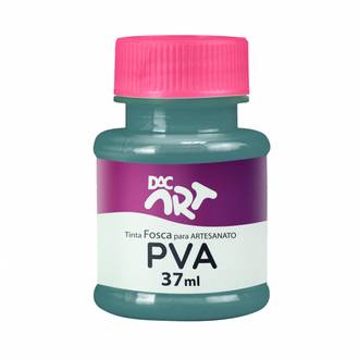 TINTA PVA FOSCA 37ML  - CINZA LUNAR - CX 12 - DAC