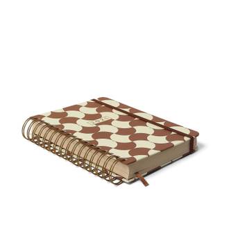 AGENDA ESPIRAL BOSSA NOVA A5 - PLANNER BOEMIA CARAMELO - UN - CICERO