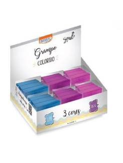 GRAMPO COLORIDO 26/6 C/1000 - GR1001 - UN - BRW