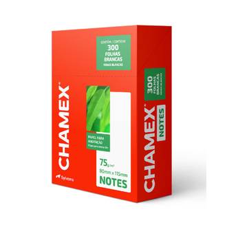 BLOCO CHAMEX NOTES 300FLS - 75G - CX 30 - CHAMEX