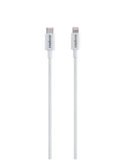 CABO USB C - LIGHTNING PVC 1,2M - EUCL 12PB - BRANCO - UN - INTELBRAS