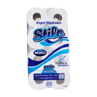 PAPEL HIGIENICO STILO C/8 - 300M - NEUTRO - UN - MEYORS