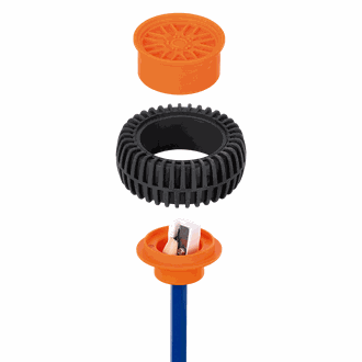 APONTADOR DEPOSITO C/ BORRACHA XTREME - AP0204 - DPL 12 - BRW