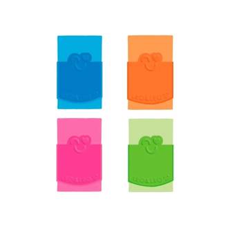 BORRACHA PLASTICA NEON 4680 - CX 24 - LEO E LEO