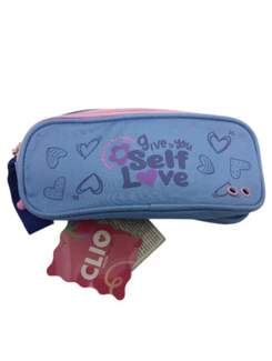 ESTOJO ESCOLAR DUPLO SELF LOVE - MF25006 - UN - CLIO
