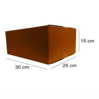 CAIXA DE PAPELAO TRANSPORTE / MUDANCA - 30x25x15 - UN - SAPELBA