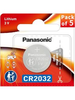 BATERIA LITIO CR2032 3V  - UN - PANASONIC