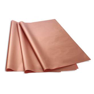 PAPEL SEDA METALIZADO - 48X60M - ROSE GOLD - PCT 20 - RIDET
